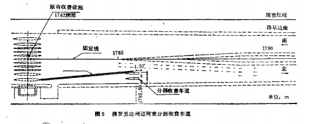 分部收費(fèi)車道原理